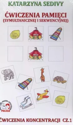 Immagine prodotto di Ćwiczenia pamięci (symultaniczej i sekwencyjnej), część 1