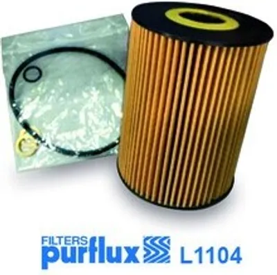 Produktbild von Ölfilter PURFLUX L1104 Filtereinsatz passend für MERCEDES-BENZ E-Klasse Limousine (W211) M-Klasse (W164) S-Klasse Limousine (W221) GL (X164)