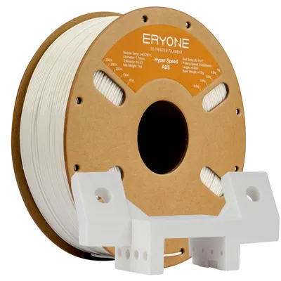 Obrázek produktu pro Filament pro 3D tiskárny, materiál ABS, vysokorychlostní tisk, bílá barva