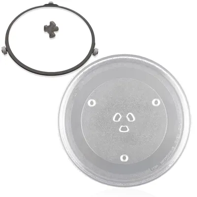 Immagine prodotto di Piatto girevole universale in vetro per microonde, diametro 31,5 cm