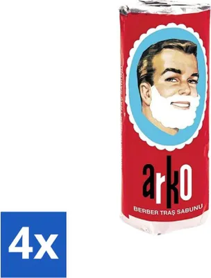 Produktbild von Arko - Rasierseife - Pflegt und schützt die Haut - 75 ml - Vorteilspack - 4 Stücke
