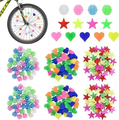 Produktbild von Kleurige Fahrradschutz für Kinder - Reflexschutzringe - Dekorationen für Jungen und Mädchen
