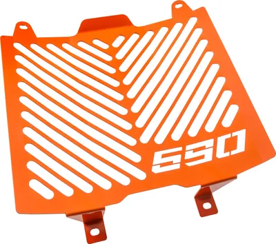 Immagine prodotto di Coperchio radiatore ZIEGER compatibile con KTM 690 Duke|690 Duke R Design Logo arancione