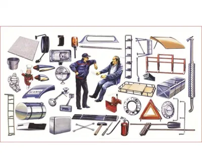 Obrázek produktu pro Italeri 1:24 Truck Shop Accessories