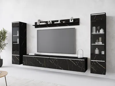Obrázek produktu pro Obývací stěna s LED osvětlením WANDA 2 - san sebastian