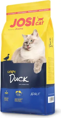 A bag of Josera Josicat cat food with a picture of a cat on it.
