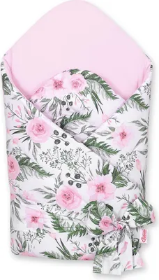 Immagine prodotto di imbragatura 2 in 1 con nastro da annodare, rigida e morbida - peonie rosa