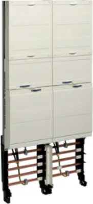 Produktbild von HAGER ZK3EL22N KF,2ZP,eHZ,DSS,H 1050mm,2-feld