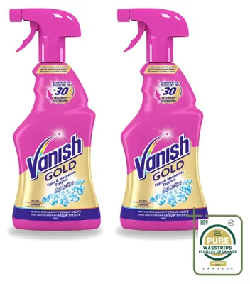 Produktbild von 2 x Vanish Oxi Action Gold Fleckenentferner-Spray für Teppiche 500 ml - Vorratspackung - 2 Stücke