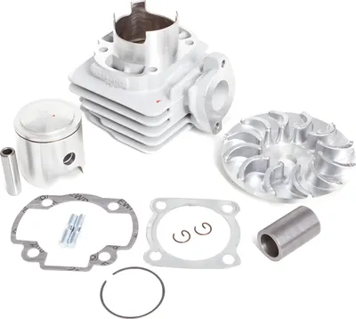 Produktbild von Airsal Zylinderkit Alu-Sport 70ccm kompatibel mit Suzuki AC, ohne Zylinderkopf, inkl. Riemenscheibe, 10mm Kolbenbolzen