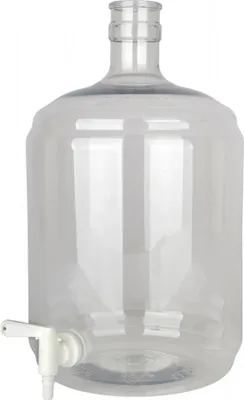 Zdjęcie produktu dla Butelka fermentacyjna, Pojemnik fermentacyjny PET 12 litrów z kranem 5/16-7/16