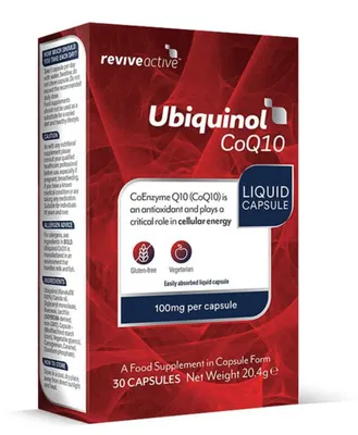 Zdjęcie produktu dla Revive Active Ubiquinol CoQ10, koenzym Q10, 30 kapsułek