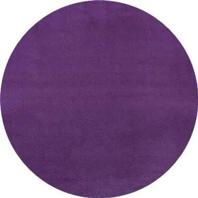 Obrázek produktu pro 133x133 (průměr) kruh Kusový koberec Fancy 103005 Lila - fialový kruh