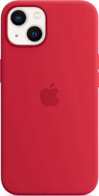 Image de Apple Silicone Backcover MagSafe pour Apple iPhone 13 Mini - Rouge