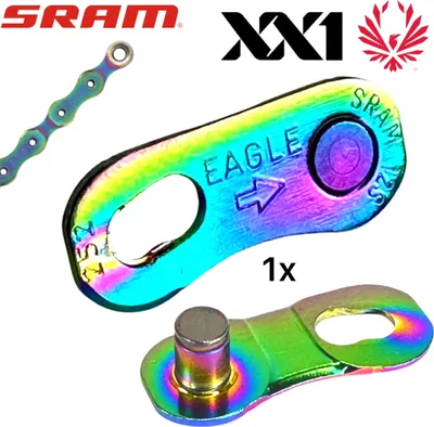 Produktbild von Sram Verschlussglied Powerlock Kettenschloss 12-fach Eagle Neochrome