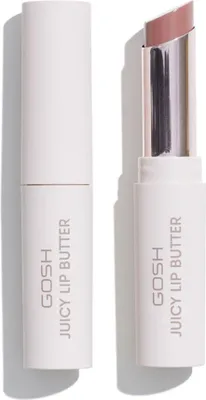 Produktbild von Gosh, Saftige Lippenbutter, hochpigmentierter, cremiger Lippenstift, 003, Herbstbraun, 2,8 g