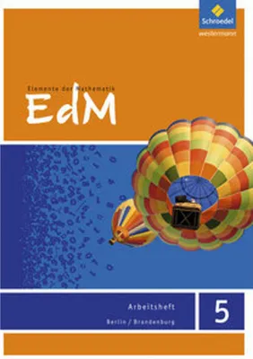 Produktbild von Elemente der Mathematik 5. Arbeitsheft. Berlin / Brandenburg
