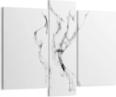 Produktbild von Bild auf Leinwand - Leinwandbild - 3 Teile - Frau Körper Nacktheit - 95x80cm - Wand Bild - Wanddeko - Wandbilder - Leinwanddruck - Bilder - Wanddekoration - Leinwand bilder - Wandbild - CB95x80-4938