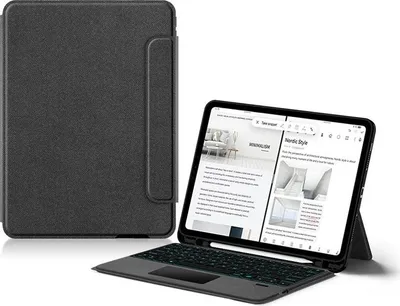 Obrázek produktu pro INF 2-v-1 Pouzdro s Touchpadem a Bluetooth Klávesnicí pro iPad Air 4/5 10.9"