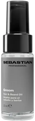 Productafbeelding van Sebastian - Groom Hair & Beard Oil For Men - 30 ml