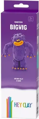 Produktbild von HEY CLAY Monster Bigwig Modelliermasse, Monster