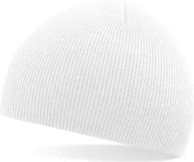 Produktbild von Beechfield B44 | Original Pull-On Beanie Wintermütze - Farbe: White - Größe: One Size