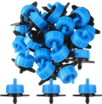 50 selbstausgleichende Tropfer, 8 l/h, für Bewässerung, Arbeitsdruck 0,5–3,5 bar