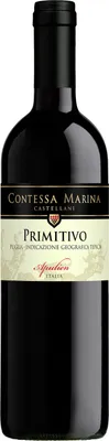 Produktbild von Primitivo Puglia IGT Contessa Marina Apulien Rotwein trocken