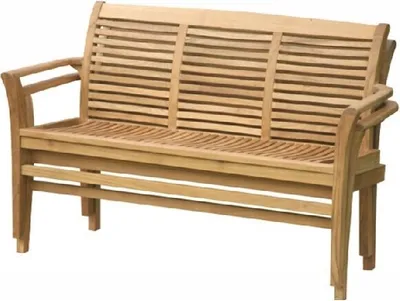 Produktbild von Teako Design Bankauflage für Stapelbank Cosenza 132x46x5 cm Blau