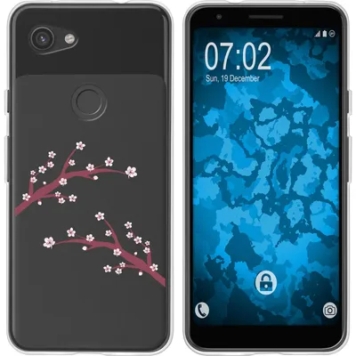 Produktbild von PhoneNatic Case kompatibel mit Google Pixel 3a Silikon-Hülle Ostern M1