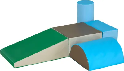 Produktbild von 5TLG.SchaumstoffBausteineKinderSoftbausteinekletternBauklötzeWeicheSchaumstoffbausteineRiesenbausteineSchaumstoffblöckeBausteinsetSpielbausteinefürBaby&KleinkinderMehrfarbig