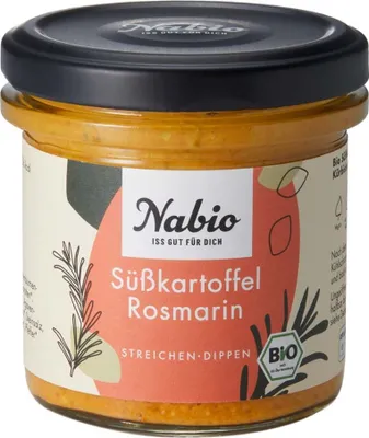 Produktbild von Streichen Dippen - Süßkartoffel Rosmarin 135g