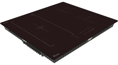 Imagen del producto de TRIUMPH TRCPI4222B: Placa de inducción integrable, 4 zonas, tecnología FlexiZone, 7200 W, superficie de vidrio , controles táctiles deslizables, función Booster, temporizador de 99 minutos