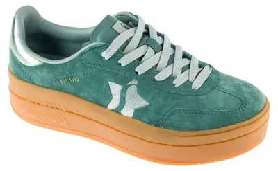 Zdjęcie produktu dla Skechers Academy Hi-Elevated Essence 185430-GRN, trampki, damskie, zielone