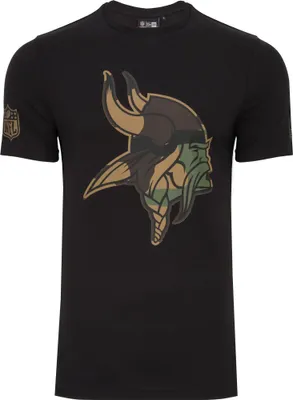 Produktbild von New Era Shirt - NFL Minnesota Vikings schwarz / camo - XL