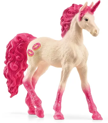 Zdjęcie produktu dla schleich BAYALA Collecting unicorn Donut, 5 lat(a), Różowy, Biały