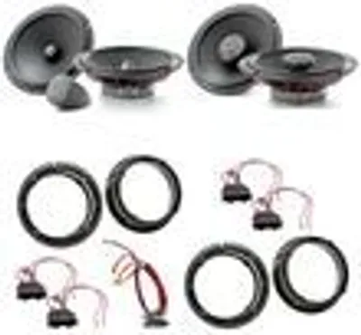 Produktbild von Focal ISU165 ICU165 2-Wege Lautsprecher Einbauset für Seat Leon 1M Toledo