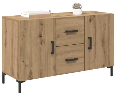 Zdjęcie produktu dla vidaXL Kredens dębowy Artisan 100 x 36 x 60 cm materiał drewnopochodny