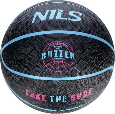 Immagine prodotto di Pallone da basket taglia 7, nero - resistente per uso interno/esterno
