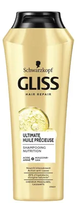 Produktbild von 6x Gliss 250 ml Shampoo mit wertvollem Öl