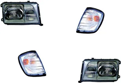 Zdjęcie produktu dla Johns, przedni reflektor HSW pasuje do Mercedes W124 93-95 H4 H4 H3 zestaw ? lewy prawy kierunkowskaz