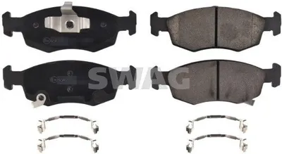 Produktbild von SWAG Bremsbeläge Satz Vorne Bremsklötze für FIAT 500 (312) 33 10 8023