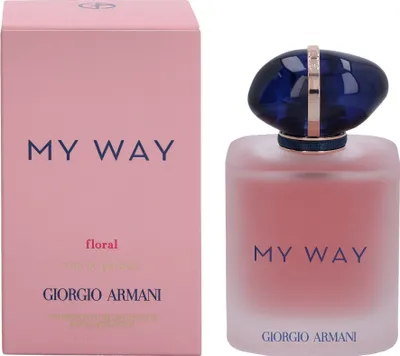 Produktbild von Giorgio Armani My Way Floral, Frauen, 90 ml, Nachfüllbare Flasche, Grüne Mandarine, Orangenblüte, Neroli, Tuberose, Vanille, Weißer Moschus