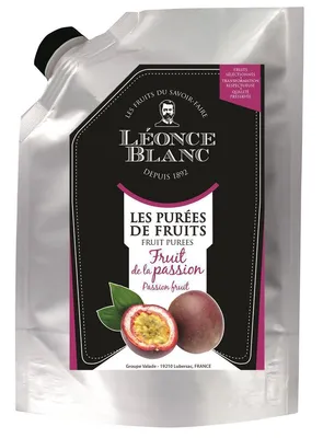 Produktbild von Leonce Blanc Passionsfrucht-Frucht-Püree 1kg exotische Maracuja angenehm süß