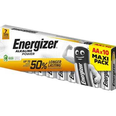 Image de Energizer Pile E300172900 AA/Mignon/LR6 10 pcs/paquet.