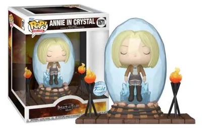 Produktbild von Funko Pop! Animation: Attack on Titan - Annie in Crystal Deluxe #1571 Special Edition Exclusive