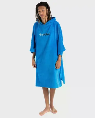 Produktbild von DRYROBE Handtuchmantel Baumwolle Kobalt Blau L