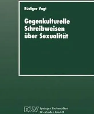 Obrázek produktu pro Gegenkulturelle Schreibweisen über Sexualität