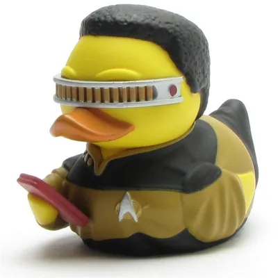 Produktbild von TUBBZ Badeente Star Trek Geordi la Forge Boxed Edition Vinyl 10 cm