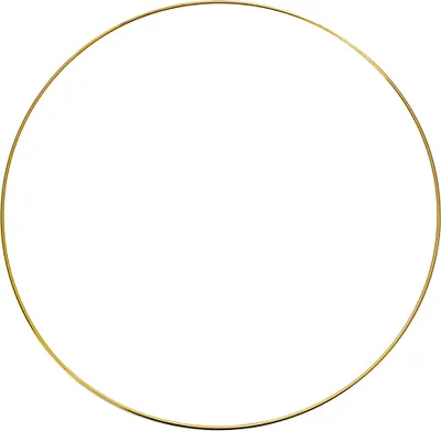 Produktbild von Clayre & Eef Dekoration Ø 40 cm Goldfarbig Metall